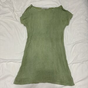 Green Shift Dress